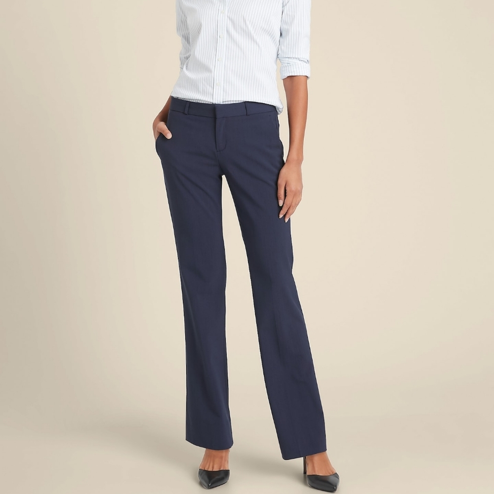 Petite Logan Trouser Pants Banana Republic NWT